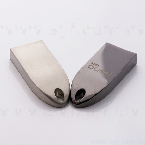隨身碟-台灣設計隨身碟禮贈品-尖頭造型金屬USB隨身碟-客製隨身碟容量-採購訂製股東會贈品